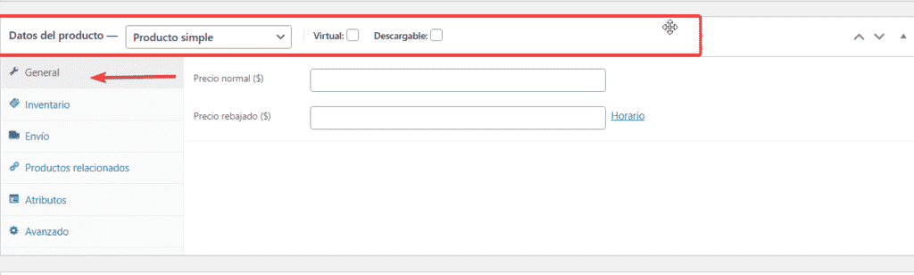 crear productos en woocommerce